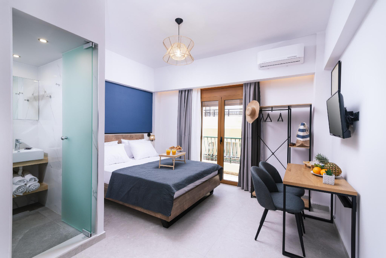 Bedroom 3, Alcyone Studios and Apartments, Crete