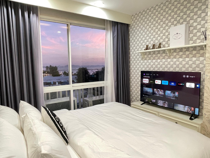 Bedroom 2, The Blu X Bangsaen Miracle Seaview(Top floor), Muang Chon Buri