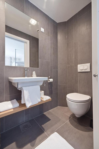 Bathroom 3, Bit Center Hotel, Ljubljana
