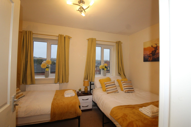 Bedroom 2, Southdown House, Derbyshire