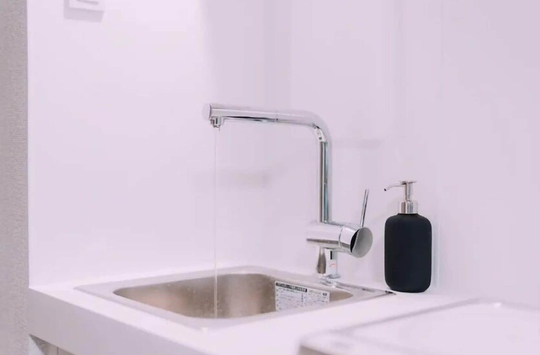Bathroom, Minimalist Loft 205, Osaka