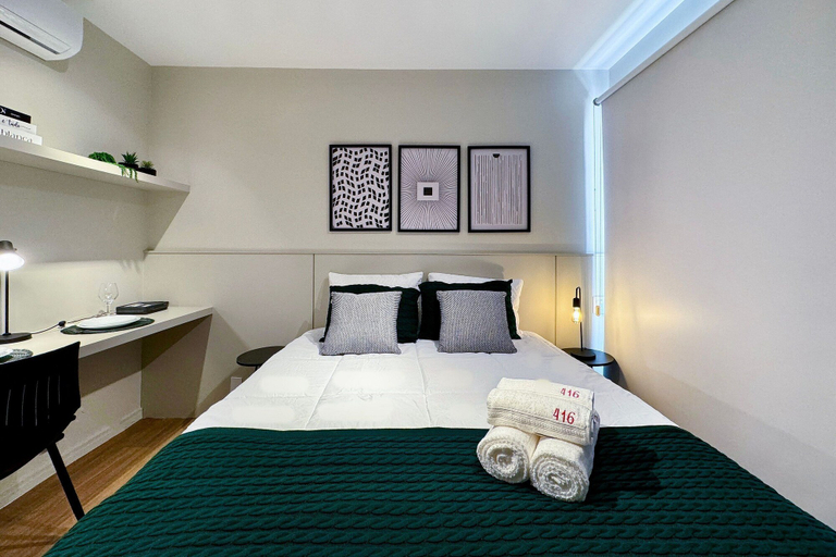 Bedroom 3, Vossa Bossa Moema, São Paulo