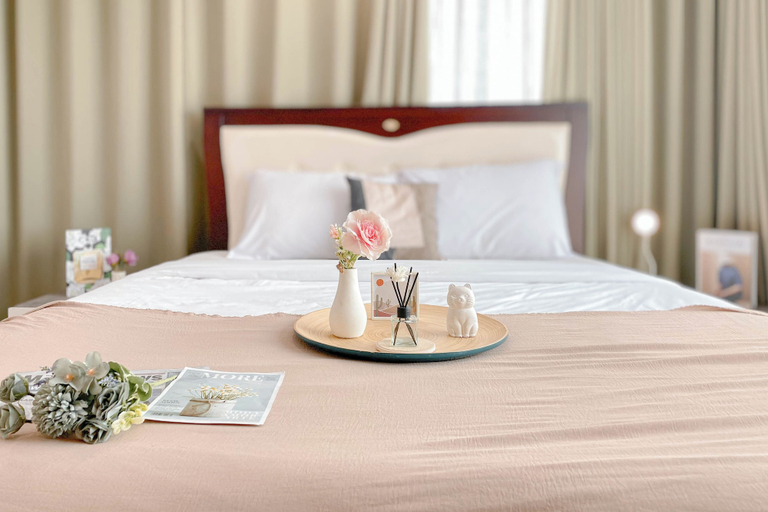 Bedroom 2, Spacious and Comfy 2BR Combined at Grand Kamala Lagoon Apartment, Bekasi