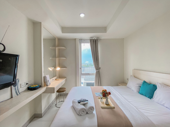 Bedroom 3, Modern Look and Restful Studio at Azalea Suites Apartment, Cikarang