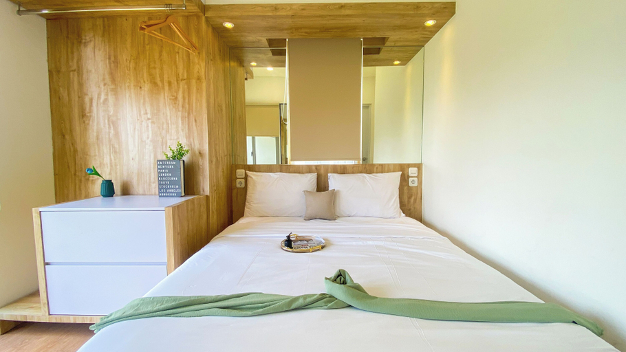 Bedroom 2, Good Place and Comfy 1BR at M-Town Residence Apartment, Tangerang
