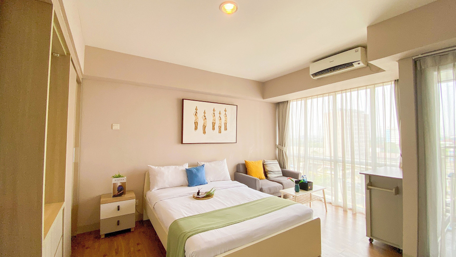 Bedroom 3, Homey and Good Studio at H Residence Apartment, Jakarta Timur