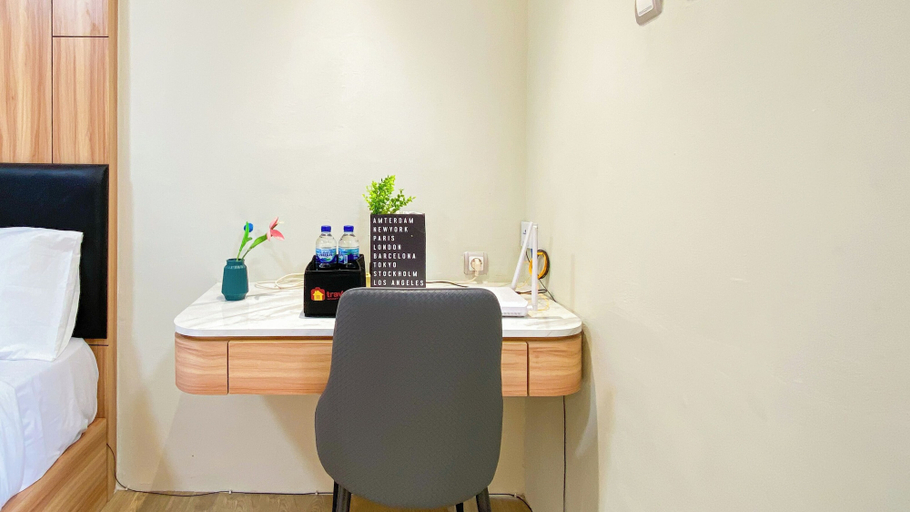Bedroom 2, Comfy and Minimalist Studio at Bassura City Apartment, Jakarta Timur