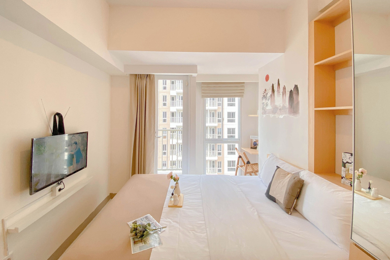 Bedroom 2, Comfort Living Studio Tokyo Riverside PIK 2 Apartment, Tangerang