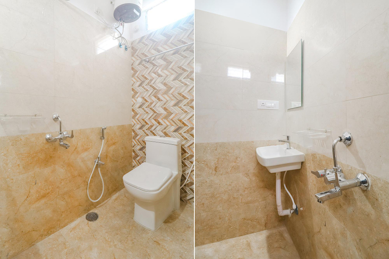 Bathroom 4, FabHotel Broholic Suites- U.S. Consulate, Gachibowli, Hyderabad