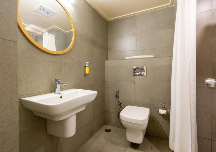 Bathroom, Bloom Hotel - HITEC City, Hyderabad