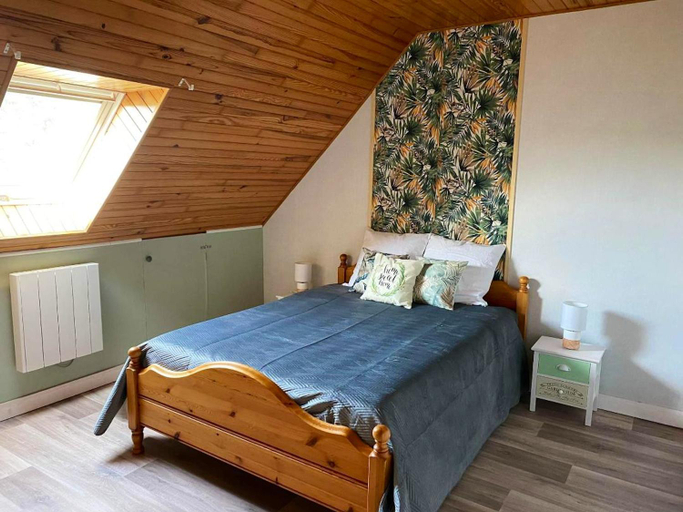 Bedroom 2, Maison vue mer a Plouguerneau, Finistère