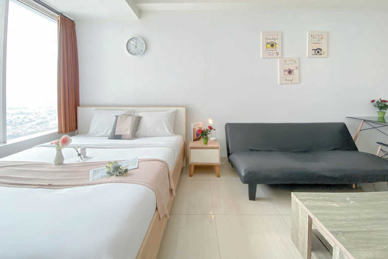 Bedroom 3, Cozy Studio at Grand Kamala Lagoon Apartment near Mall, Bekasi