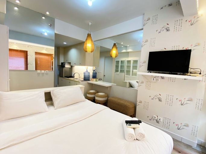 Bedroom 2, Comfort and Nice Studio Room Patraland Urbano Apartment, Bekasi