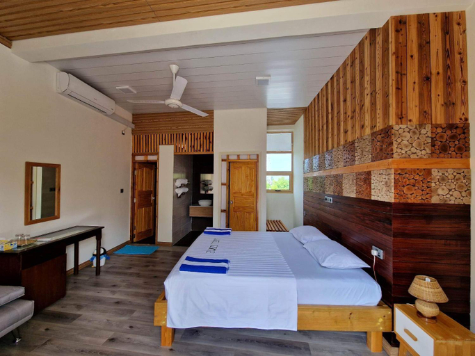 Bedroom 3, Finolhu Beach Guest House, Vaavu Atoll