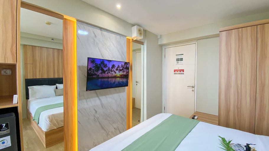 Bedroom 2, Comfy and Minimalist Studio at Bassura City Apartment, East Jakarta