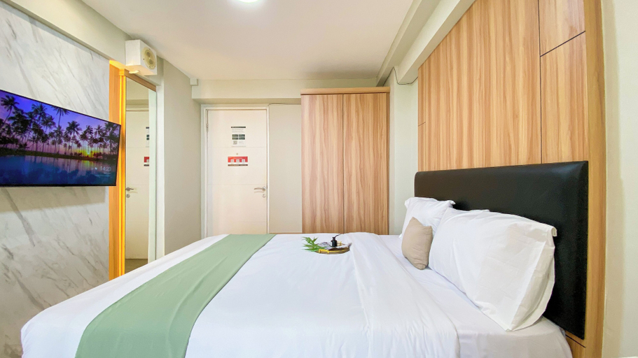 Bedroom 3, Comfy and Minimalist Studio at Bassura City Apartment, Jakarta Timur
