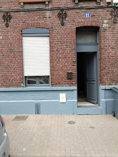 Exterior view, Chambres privatives avec espaces partages dans maison Roubaix centre, Nord
