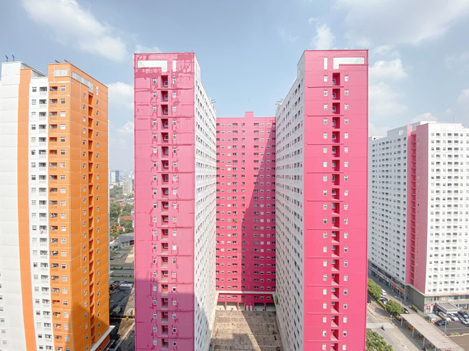 Exterior & Views, Good and Warm 2BR at Green Pramuka City Apartment, Central Jakarta