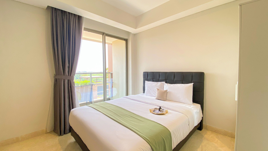 Bedroom 2, Great Location and Homey Studio Gold Coast Apartment near PIK, Jakarta Utara