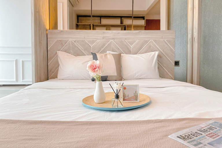 Bedroom 4, Homey and Restful Studio Grand Kamala Lagoon Apartment, Bekasi