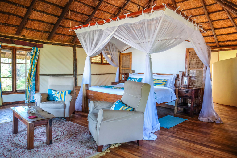 Bedroom 3, Saadani Safari Lodge - bush, river, beach, Bagamoyo