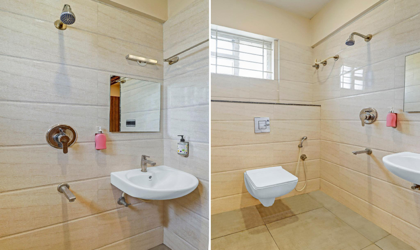 Bathroom 3, Treebo Silver Key, Marathahalli, Bangalore
