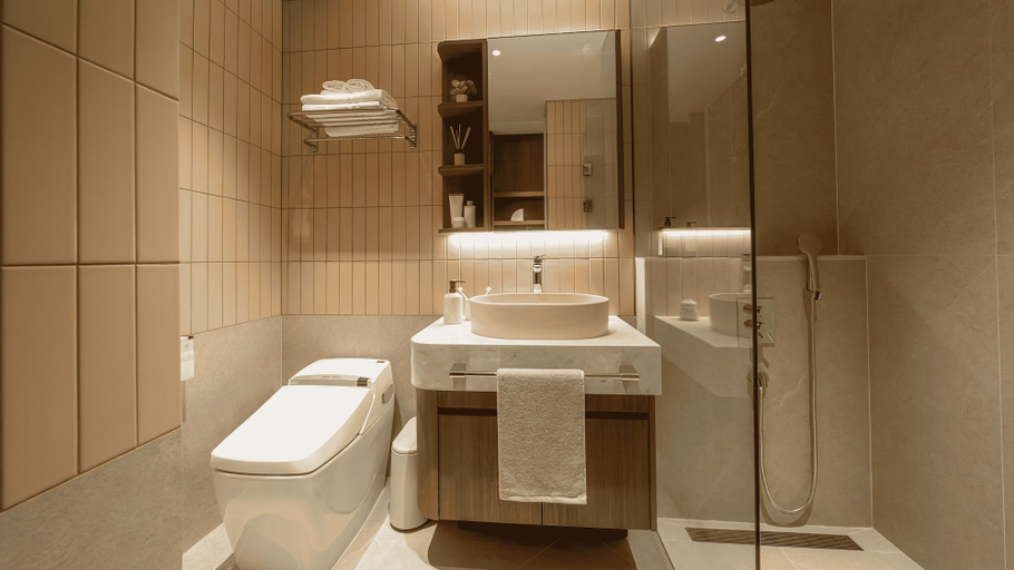 Bathroom, Weave Suites - Sunyu Parkside, Yeongdeungpo