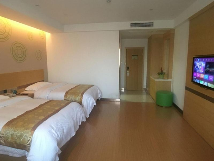Bedroom 3, GreenTree Inn Shaoxing Lihai Dongsen Commercial Square Branch, Shaoxing