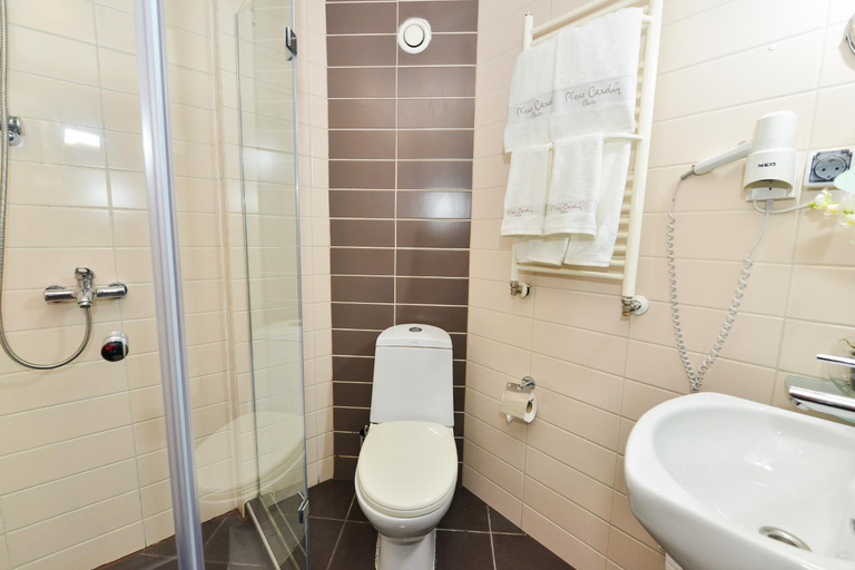 Bathroom 4, Art Plaza Hotel, Stolichna