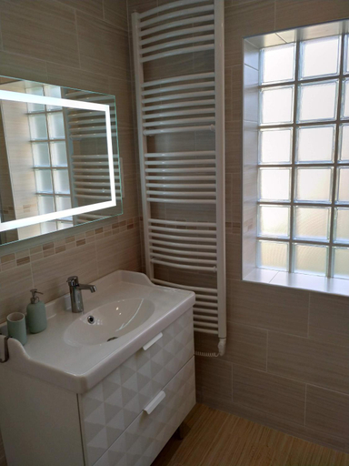 Bathroom 2, Exclusive Beachfront Villa, Fonyód