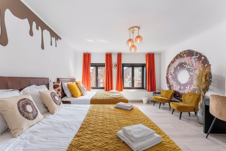 Bedroom 2, The Chocolate Suites, West-Vlaanderen