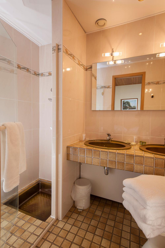 Bathroom 4, Logis Hostellerie Motel Au Bois Le Sire, Haut-Rhin