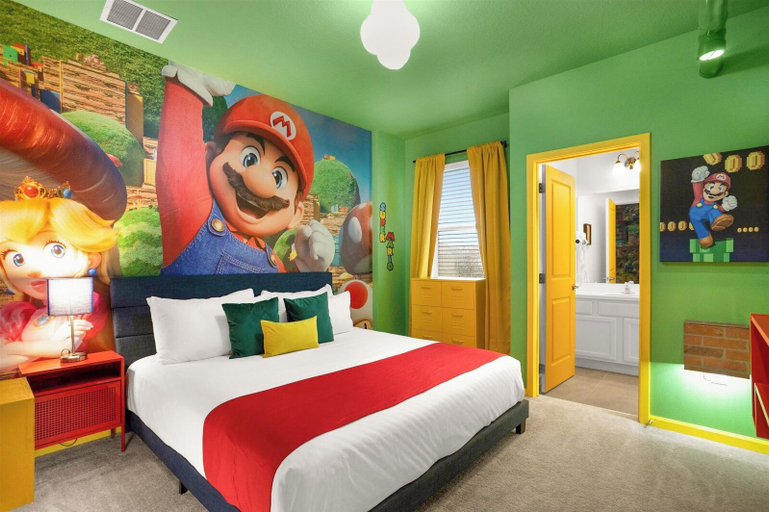 Bedroom 3, Upstay - Guest Home w Cinema Theme Rooms, Osceola