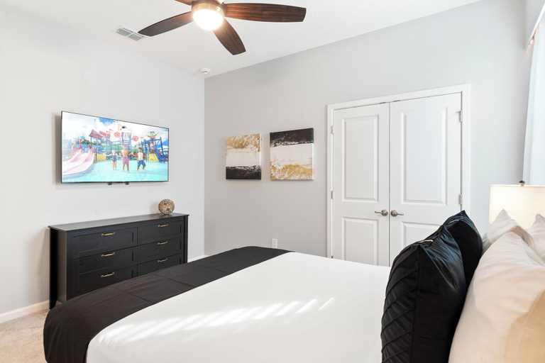 Bedroom 3, Upstay - 31-Guest Home w Pool-Hot Tub, Osceola