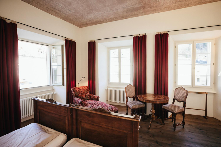 Bedroom, Historic Hotel Albrici, Bernina