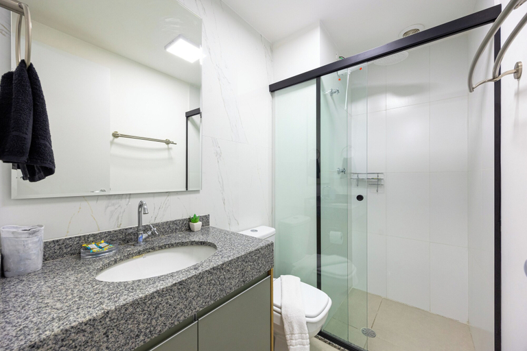 Bathroom, OCB - Luxo e Conforto Campo Belo, São Paulo