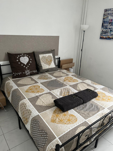 Bedroom, Casanova home, Seine-Saint-Denis