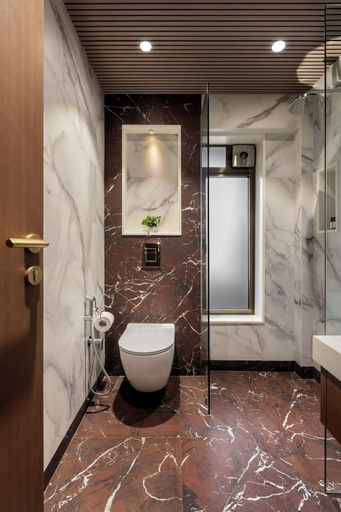 Bathroom 3, Orbit Serviced Apartments, Mumbai Suburban