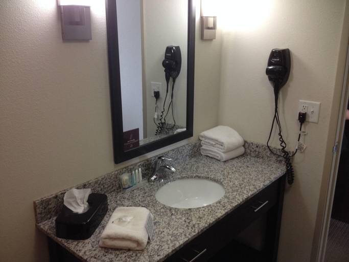 Bathroom 5, Sleep Inn & Suites - Elk City, OK, Beckham