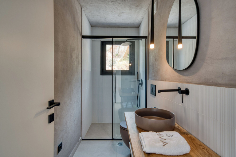 Bathroom 5, Anima Deluxe Suites, Peloponnese