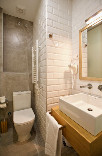 Bathroom 2, The Bridge Huertas, Madrid