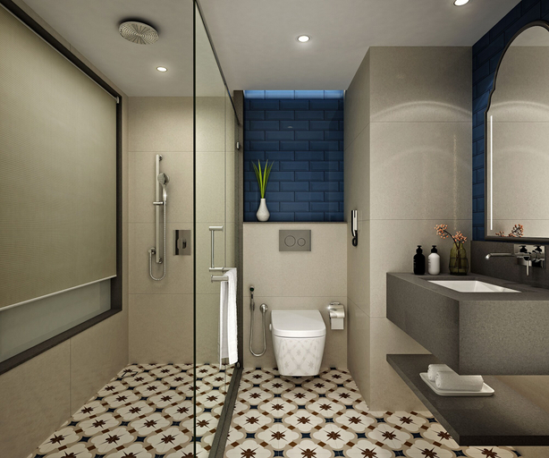 Bathroom 4, Meritas Auberge Calangute Goa, North Goa