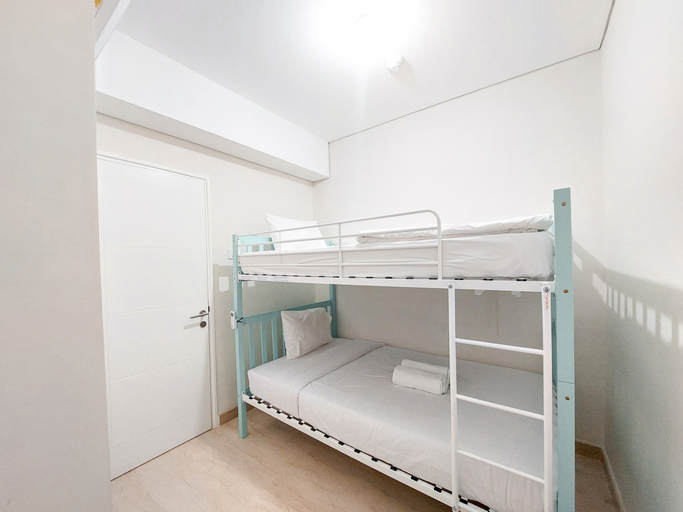 Bedroom 3, Comfort and Homey 2BR at Podomoro City Deli Medan Apartment By Travelio, Medan