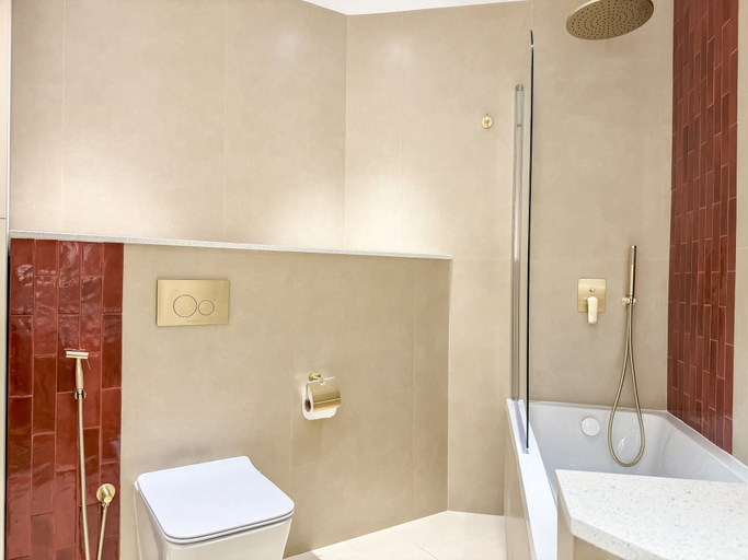 Bathroom 3, Upgraded 2BR Apartment at the Beach, Dubai