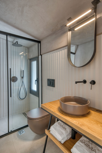 Bathroom 5, Anima Deluxe Suites, Peloponnese