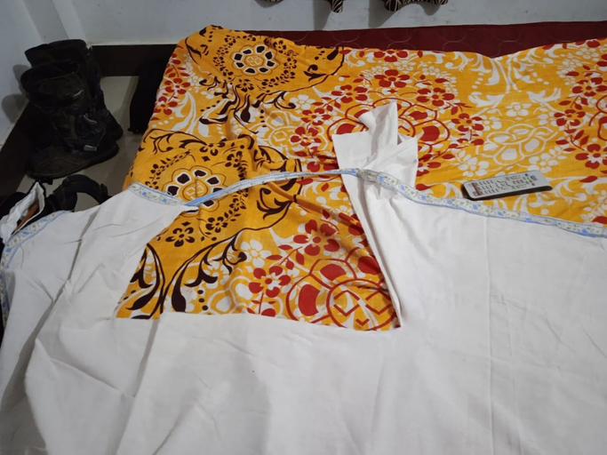 Bedroom 3, Goroomgo Sai Guest House Pathankot, Pathankot