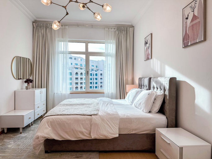 Bedroom 3, Bright 2BR Apartment with Garden View, Dubai