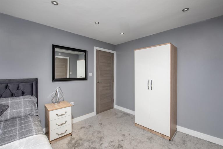 Bedroom 2, Harewood Lodge Darlington Luxury Apartments, Darlington