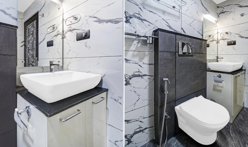 Bathroom 4, Treebo Pushpak 500 mtrs from Chottanikkara temple, Ernakulam
