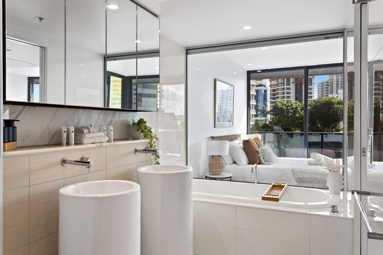 Bedroom 2, Stylish and Modern Oracle 2 Bedroom Apartment - CoastHM, Gold Coast